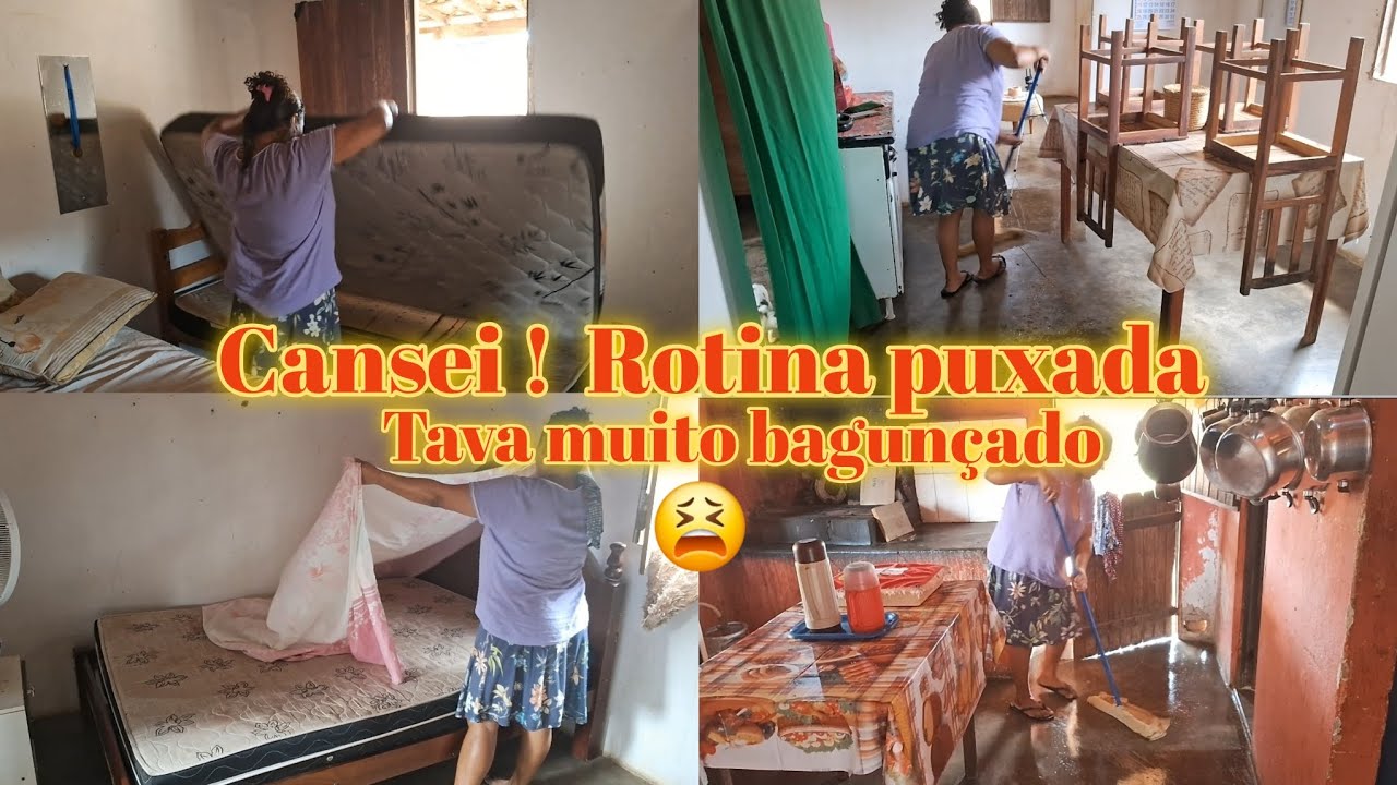 CANSEI ! 😫 rotina PUXADA de MÃE dona de CASA 🏠// TAVA MUITO...