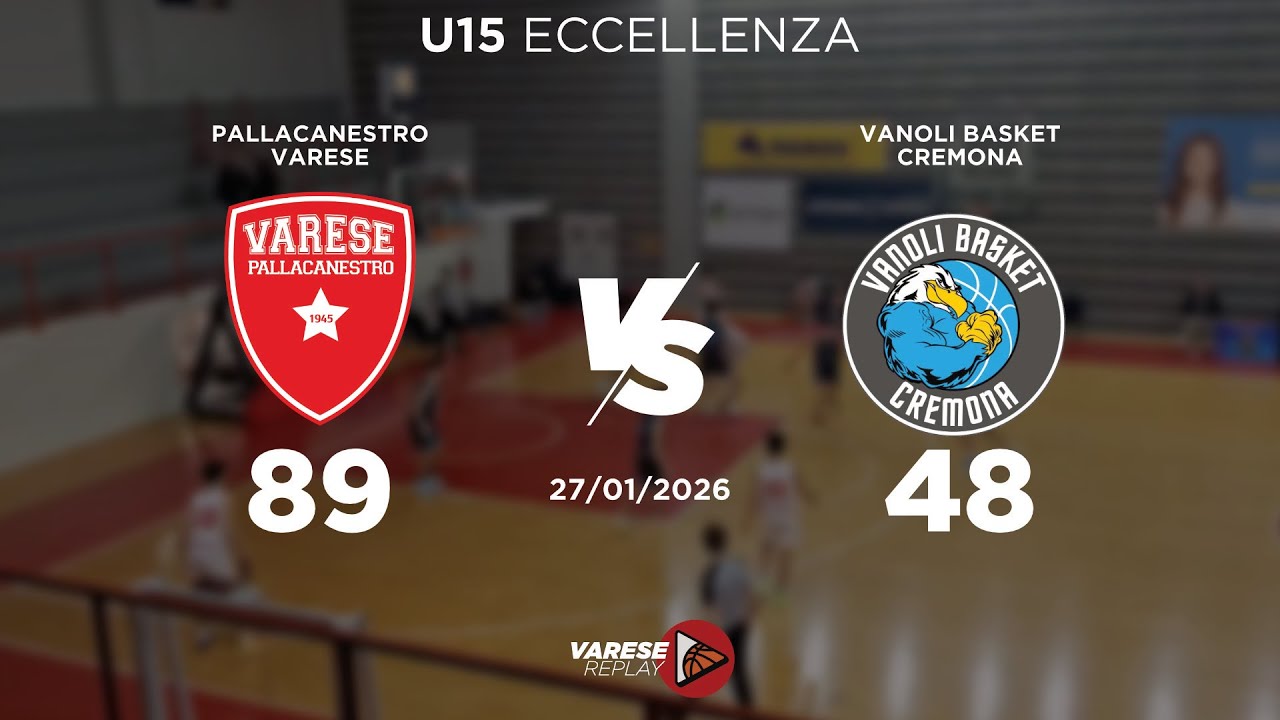 2026.01.27 Pallacanestro Varese VS Vanoli Basket Cremona