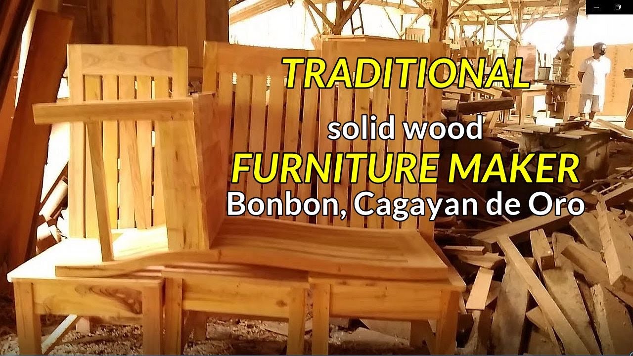 TRADITIONAL solid wood FURNITURE MAKER