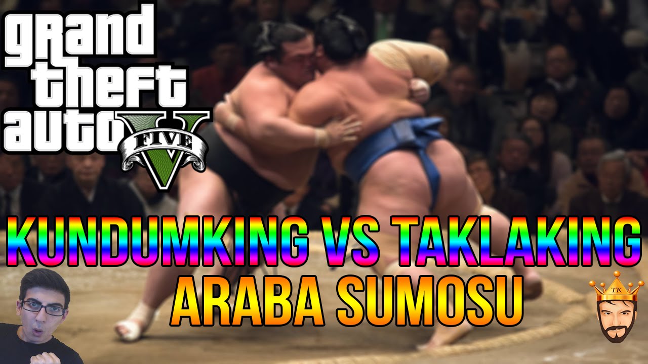 GTA 5 ARABA SUMO GÜREŞİ - RESMEN ÇILDIRDIM!!