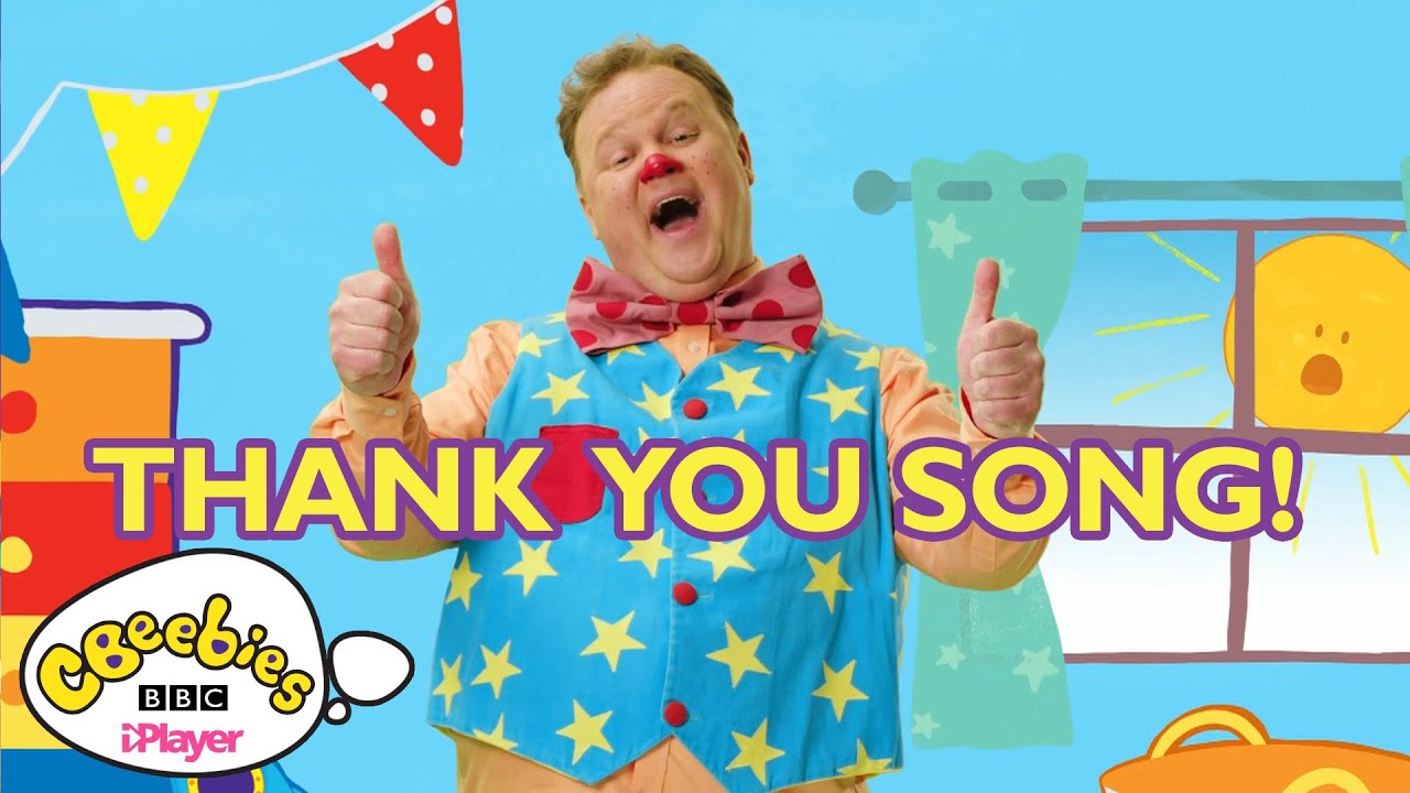 Mr Tumble's Thank You Song | Thank You, You, You | CBeebies Something Special