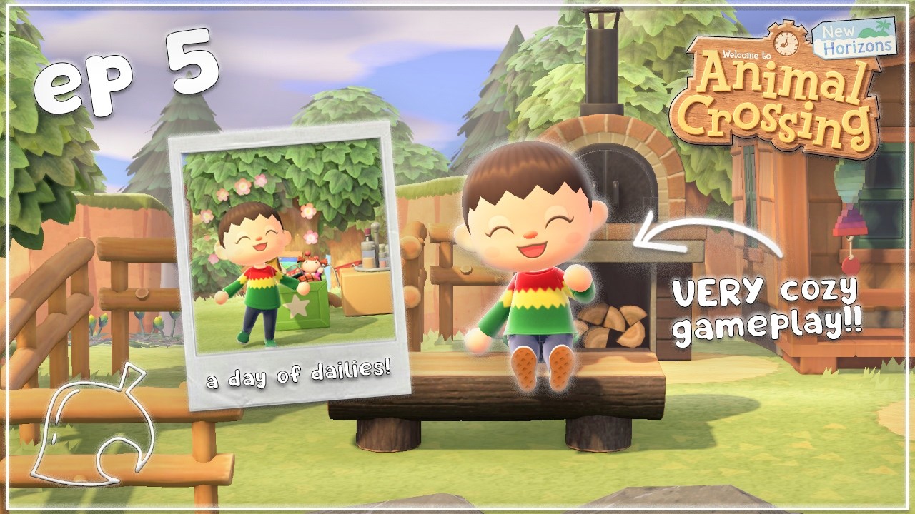 enjoying DAILY life on sagewood!! 🌿 | animal crossing #5
