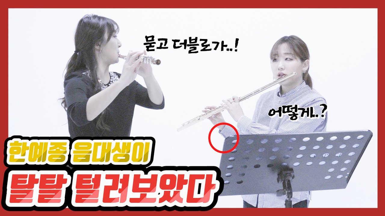 한예종 음대생이 프로 플루티스트에게 극악 난이도 곡을 레슨 받아본다면? (feat악마의 파가니니)