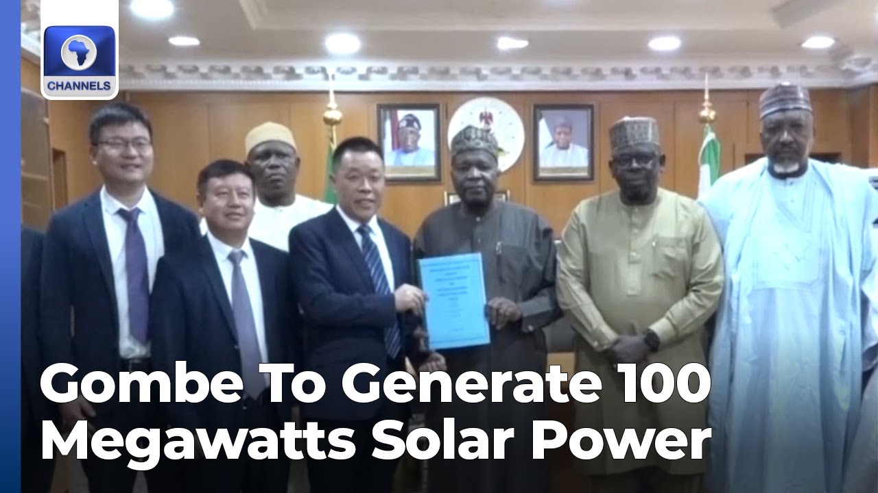 Gombe State To Generate 100 Megawatts Solar Power