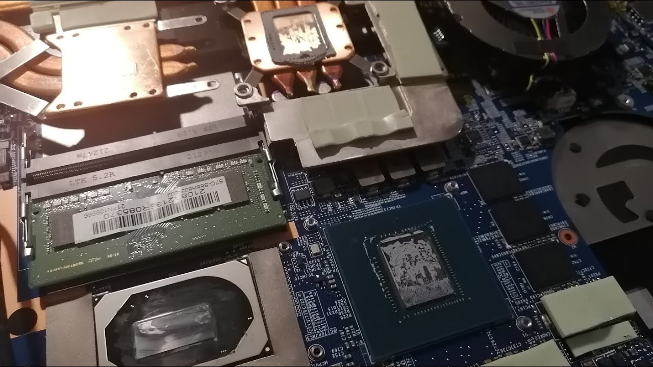 MSI Gf65 how to remove cooler. to change thermal paste