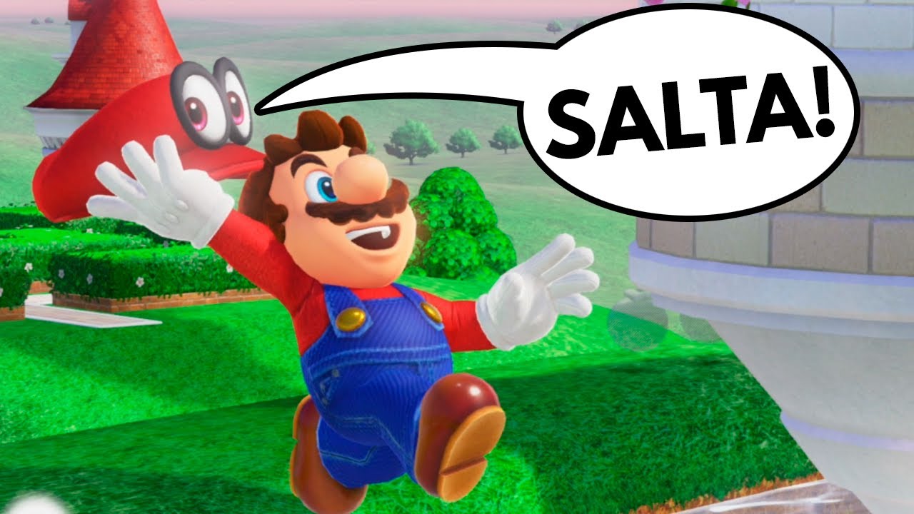 Solo puedo hacer los MOVIMIENTOS que me enseña Cappy! [Super Mario Odyssey]