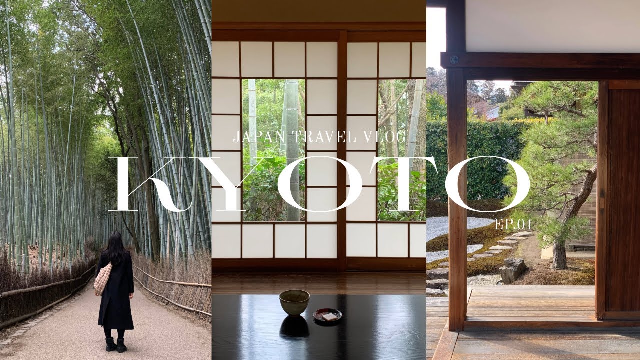 KYOTO TRAVEL VLOG ep.01| My First Solo Trip🍮• Exploring Okochi Sanso Garden, Arashiyama & Zuiho-in