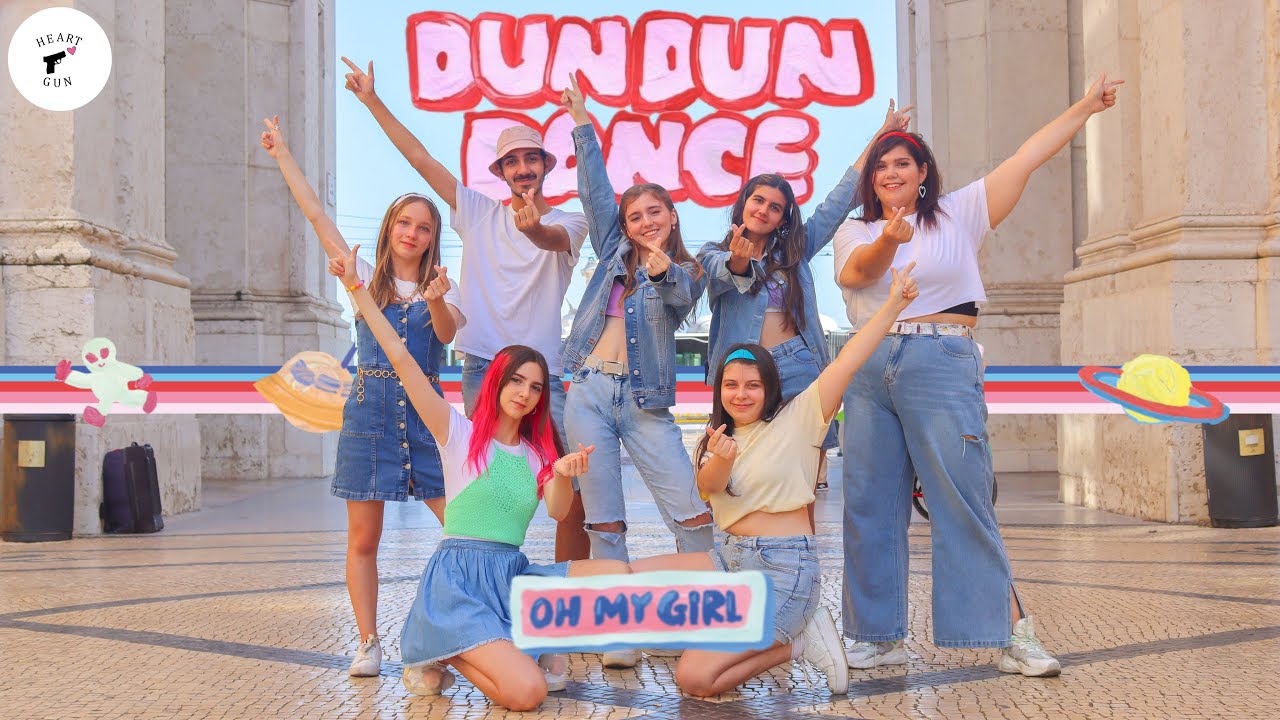 [KPOP IN PUBLIC] OH MY GIRL (오마이걸) - DUN DUN DANCE || dance cover by HEART GUN from Portugal