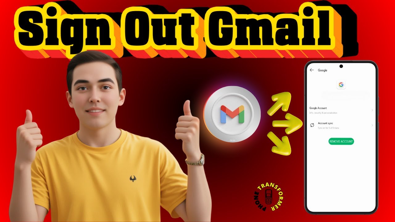 Как выйти из Gmail на Android | Полное руководство (2026)