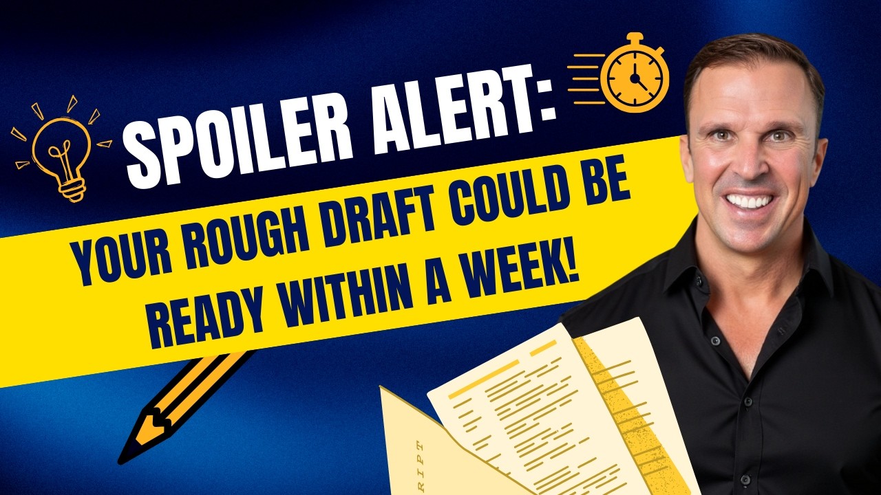 Spoiler Alert: Your Rough Draft Could Be Done in a Week (Here’s How)