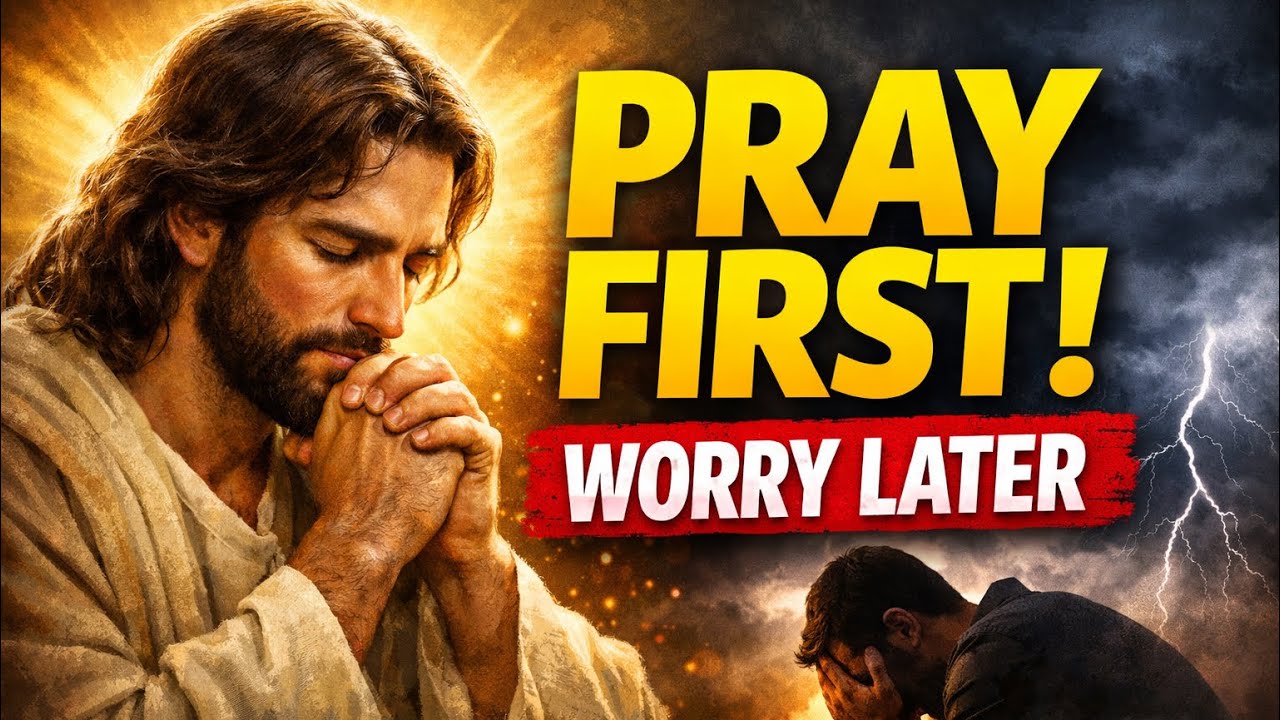 Pray First — Worry Later | Trust Jesus in Every Situation