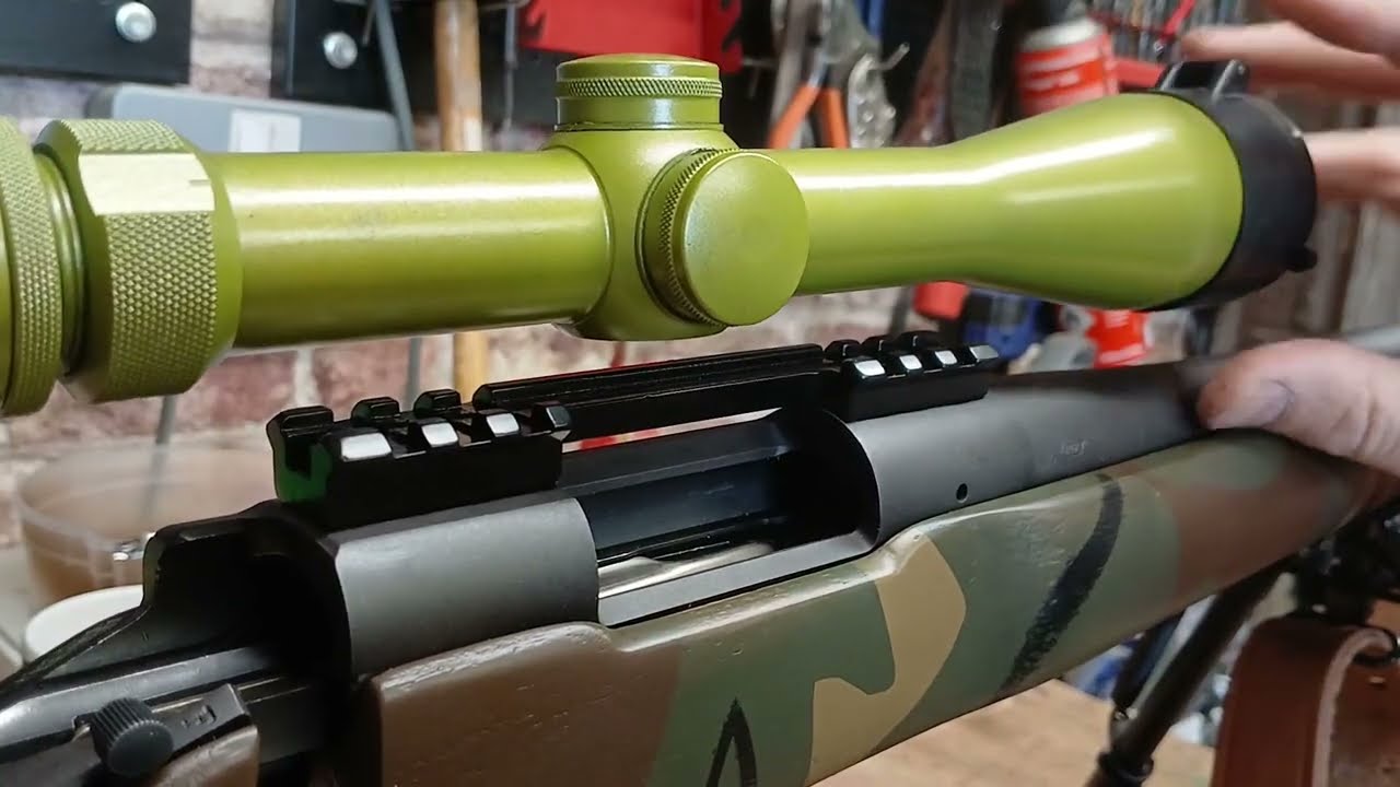 NV139 Remington 700 UTG Steel Picatinny Rail, Hawke Steel QR Mounts, Calculating Scope Mount Height