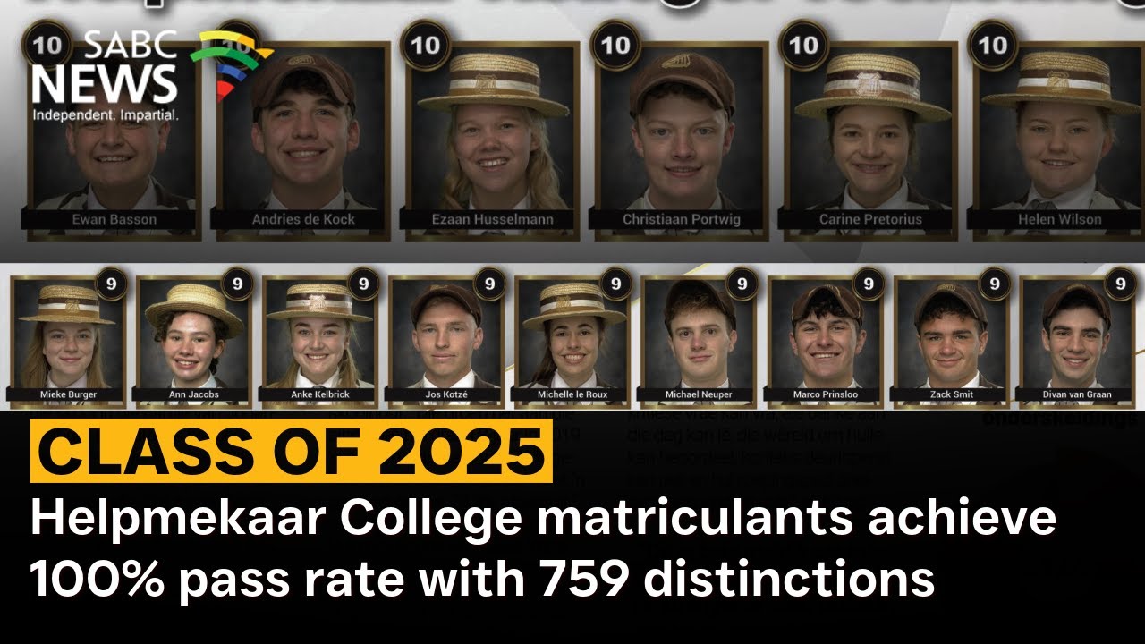 Class of 2025 | Helpmekaar College matriculants achieve 100% pass rate with 759 distinctions