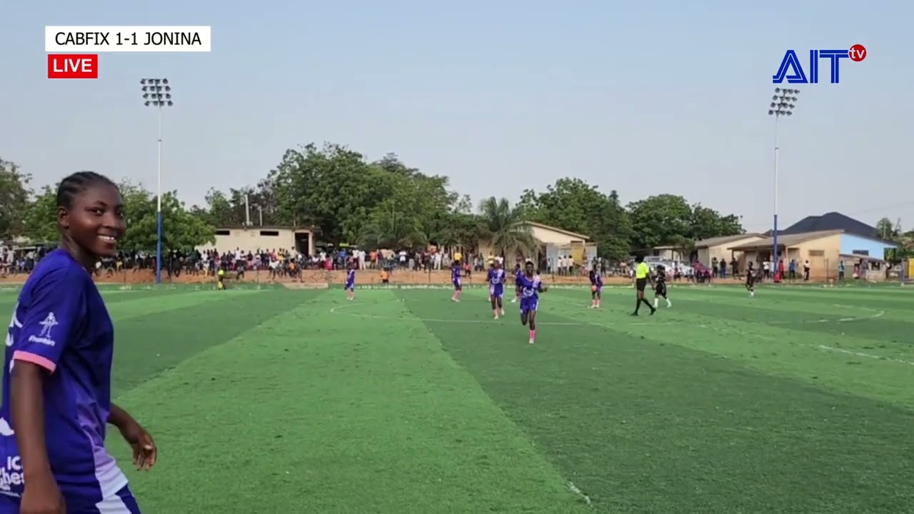 Women’s FA Cup | Round of 32 | Cabfix Ladies 1-2 Jonina Ladies | Extended highlights | Auntie-Aku 