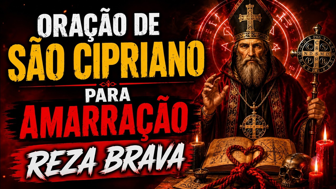 Ora&ccedil;&atilde;o de S&atilde;o Cipriano para Amarra&ccedil;&atilde;o - Reza Brava