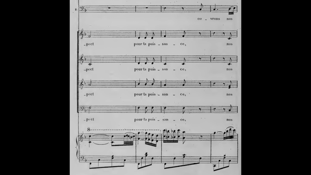BEST VERSION (with low C): Juste Nivette - Halévy: La Juive: Si la rigueur (1906) [score]