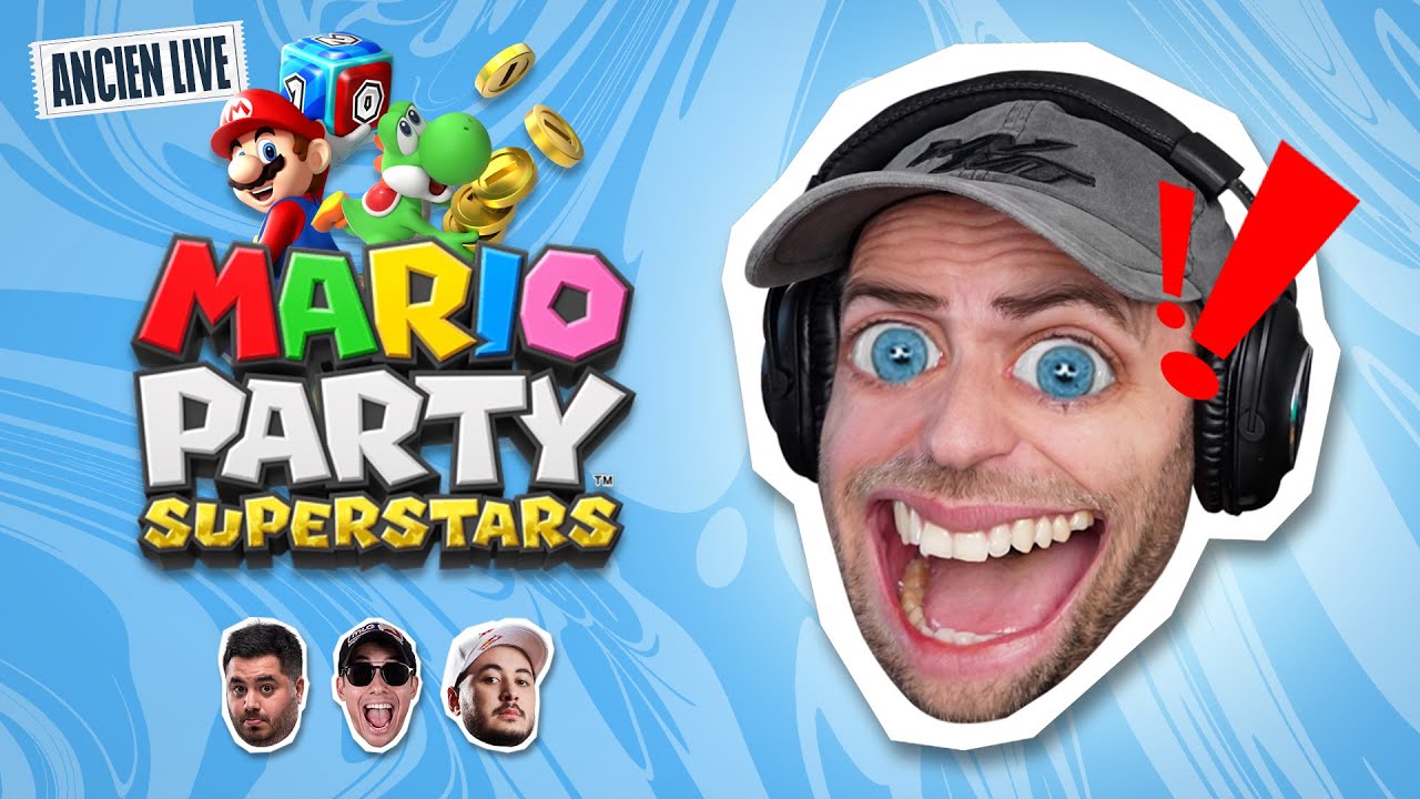 Mario Party Superstars - Rediffusion Squeezie du 13/01/2022