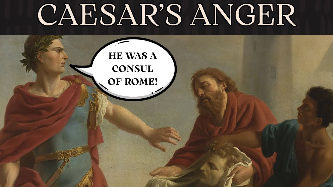 Why Was Caesar Angry At Pompey's Death? | 60 Seconds History