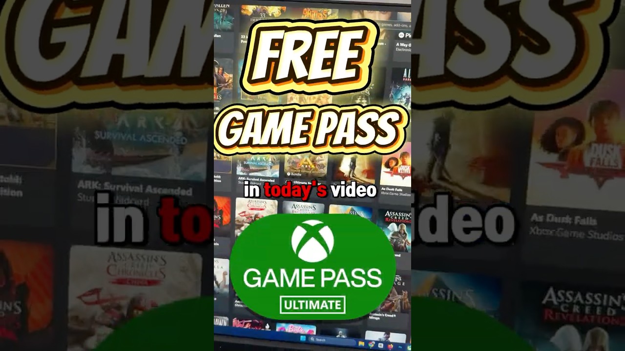 FREE Xbox Game Pass 🔥 October 2025!