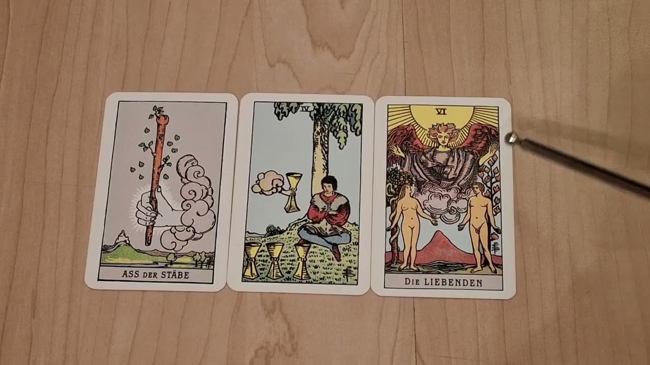 Tarot - Was denkt er, was fühlt er, wie handelt er?