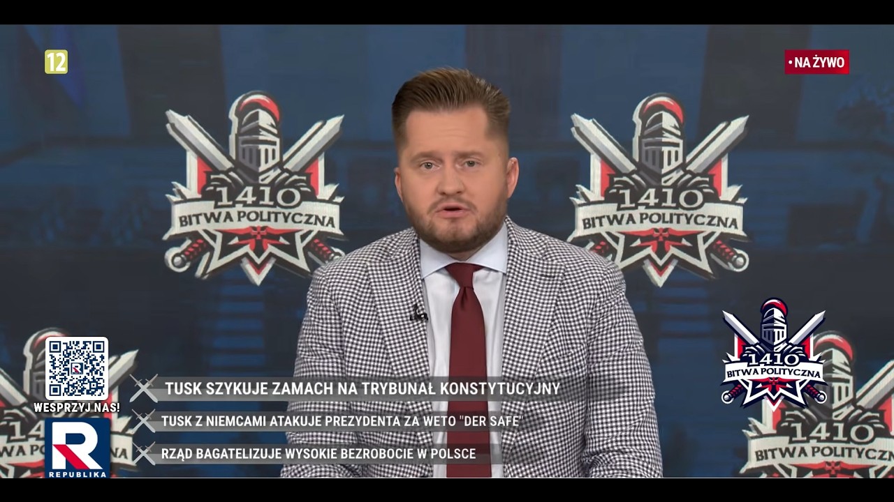 TUSK planuje ZAMACH na Trybunał Konstytucyjny? | M. Jelonek | Bitwa Polityczna cz. 1
