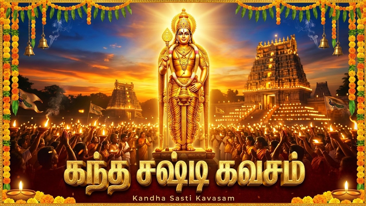 Kanda Sashti Kavacham | Murugan | கந்த சஷ்டி கவசம் | Powerful Lord Murugan Bakthi Padalgal