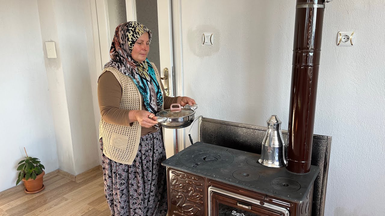 Etli dolma tarifi ‼️ soğan dolması köyde günlük işler 👩‍🍳