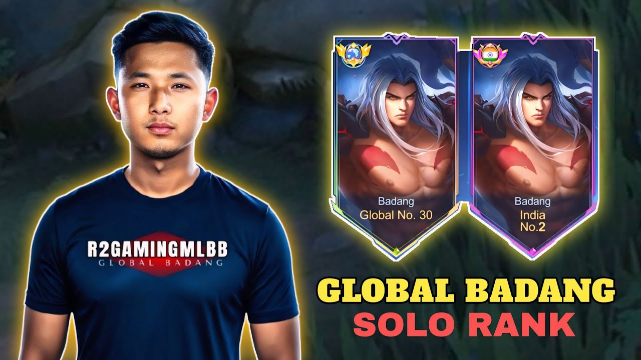 🔴 Global badang tutorial and guides 🔥 season 37 solo rank push 🔥 @r2gamingmlbb