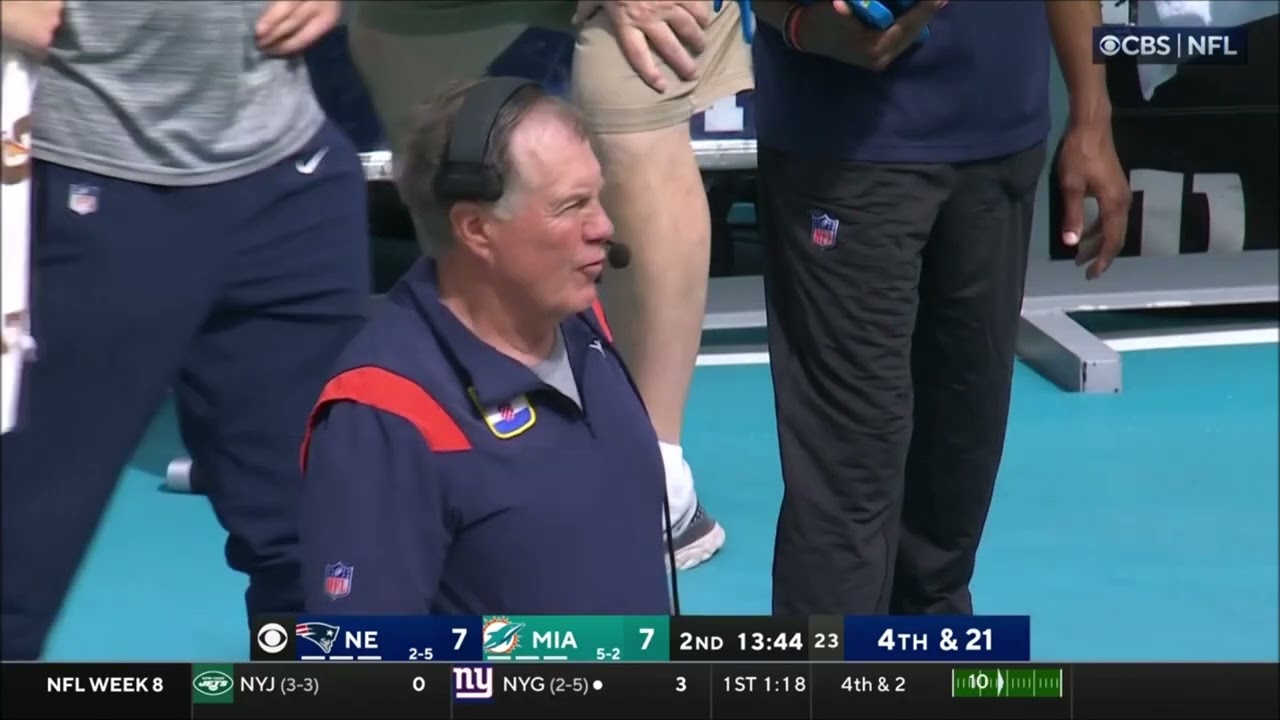 Bryce Baringer - Punts - New England Patriots @ Miami Dolphins - NFL Week 8 2023