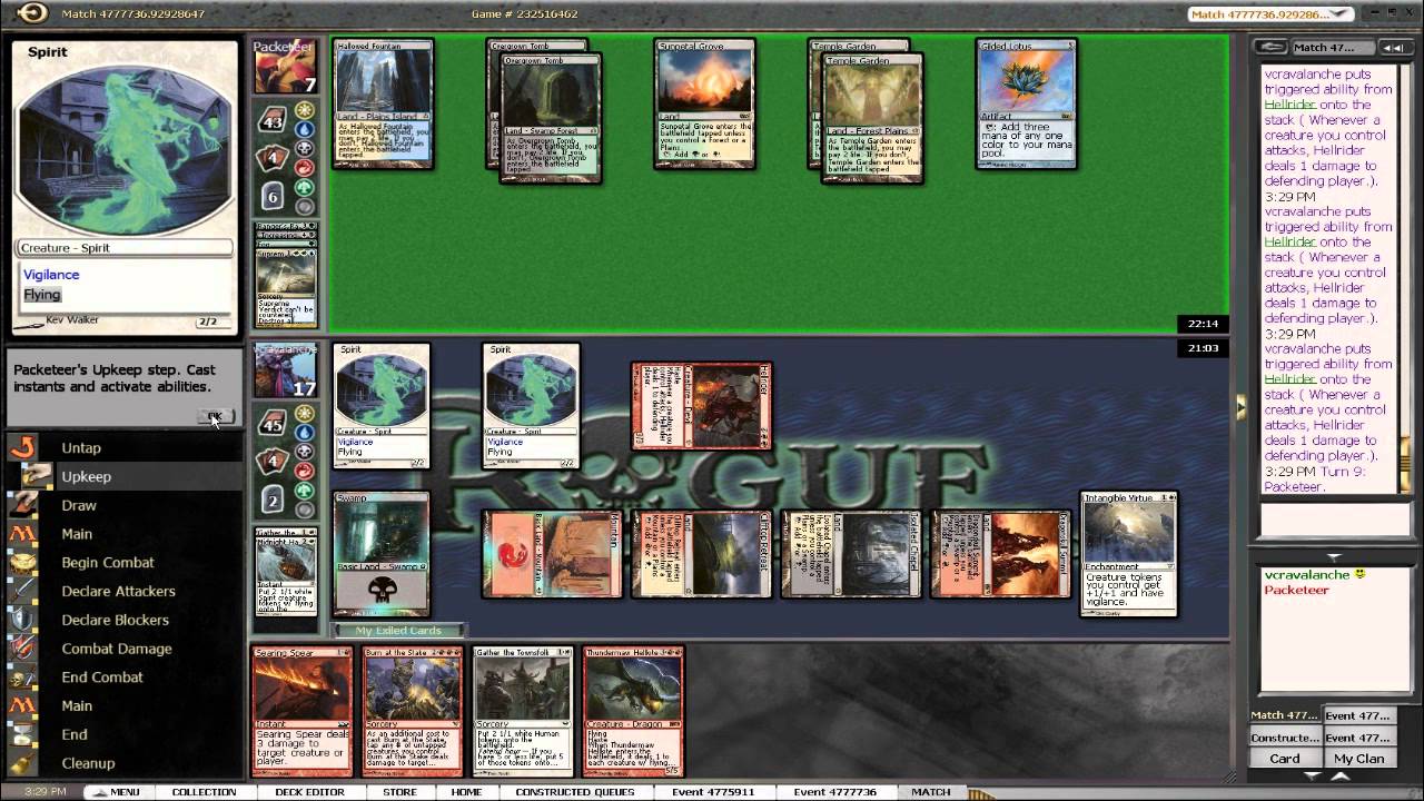Boros Tokens vs Omniscience Ramp - Magic the Gathering