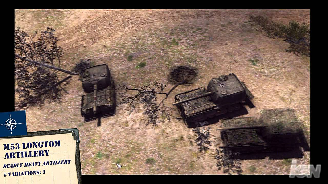 Codename: Panzers: Cold War PC Games Gameplay - NATO Units