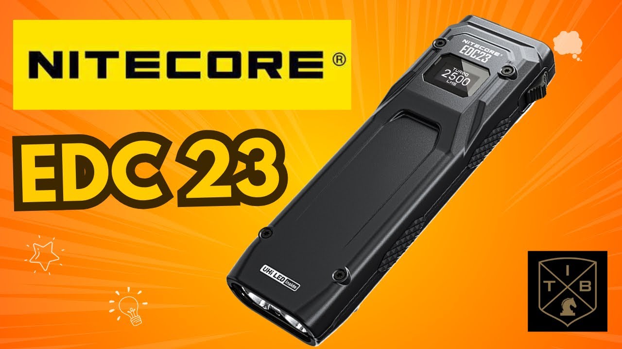 Nitecore EDC 23 Slim Flashlight - Best EDC Flashlight?