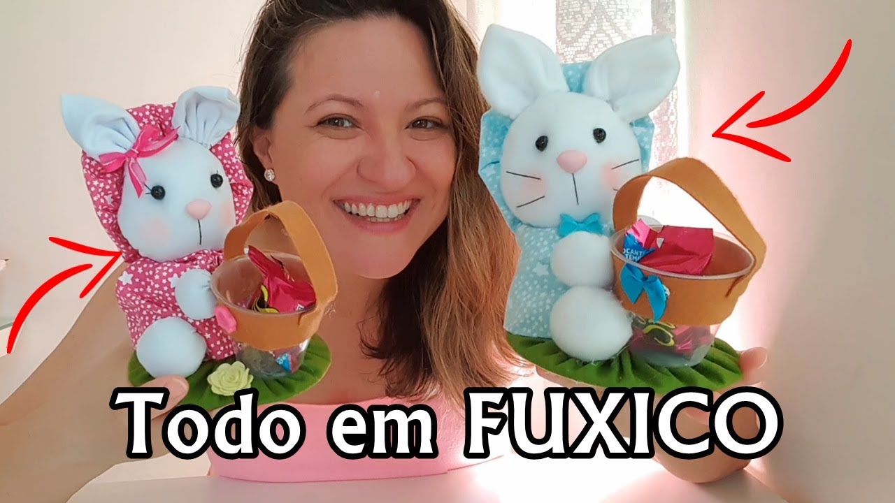 Incrivel esse Coelho em FUXICO - Coelho da pascoa  porta bombom - Alice