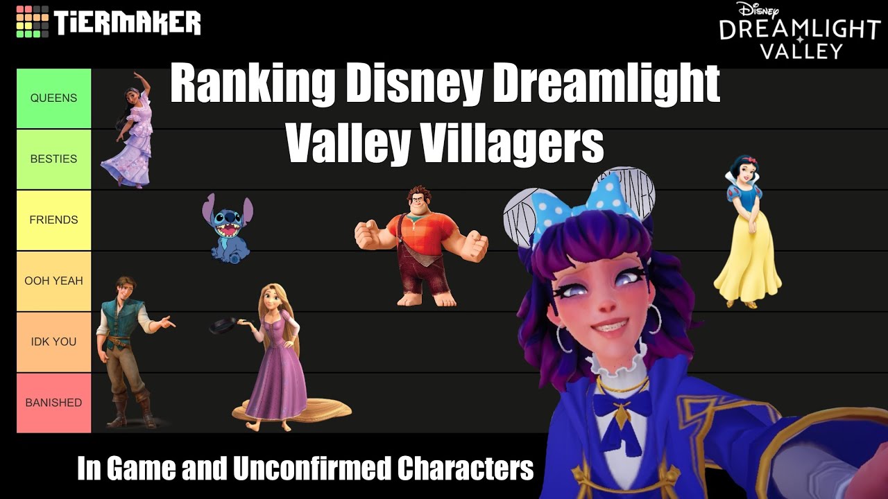 Ranking EVERY Disney Dreamlight Valley Villager’s AGAIN!!