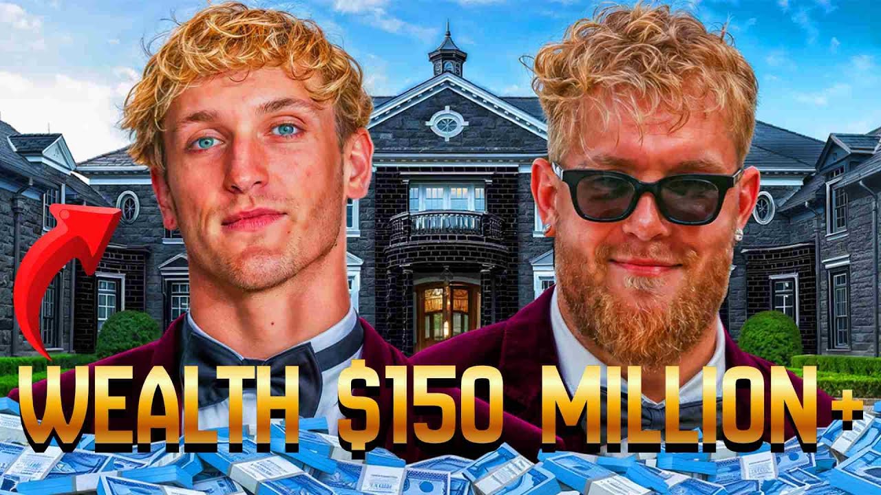 From YouTube to Billionaire The Jake Paul & Logan Paul Empire Explained #jakepaul #loganpaul #vs