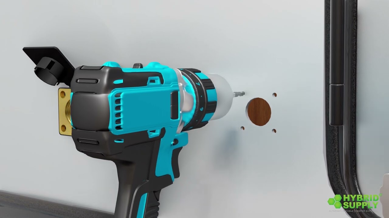 How to install the Campko Refillable LPG Gas Bottles in your Camper or Motorhome.