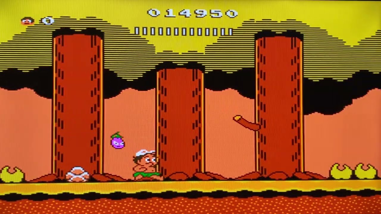 Adventure Island 2 for NES Gameplay