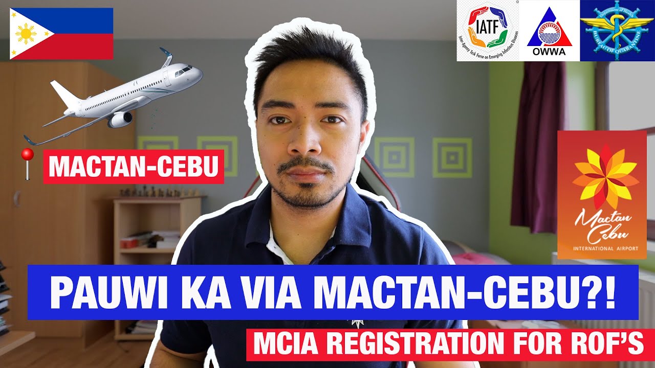 PAUWI KA VIA MACTAN-CEBU INTERNATIONAL AIRPORT? (RT PCR REGISTRATION FOR ARRIVING FILIPINOS)