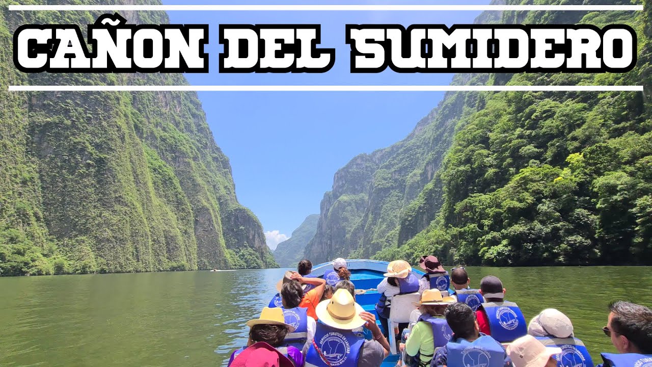 El Poder de la Naturaleza | Cañón del Sumidero en Chiapas México | Tour en lancha | 4K