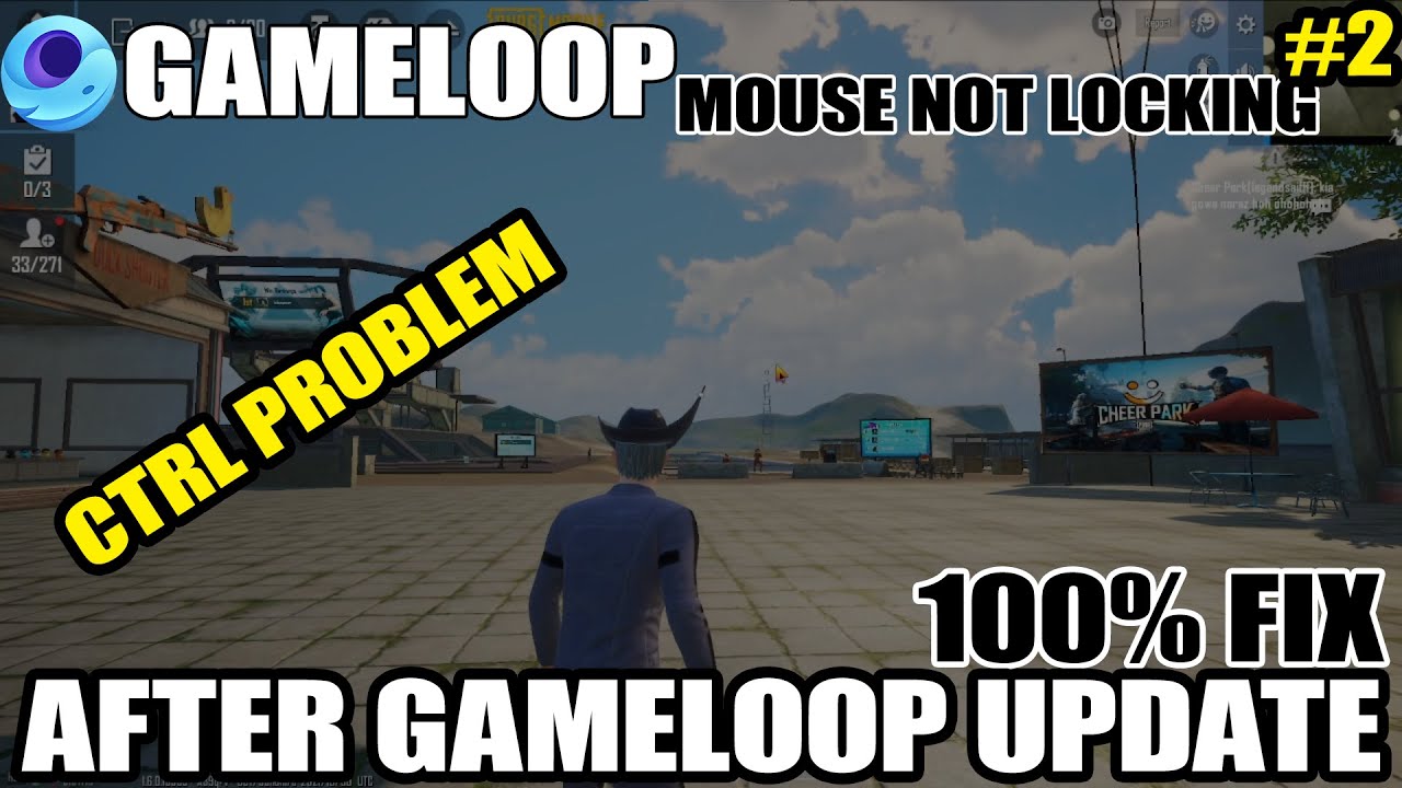GAMELOOP MOUSE NOT LOCKING FIX|| GAMELOOP CTRL PROBLEM FIX ||GAMELOOP MOUSE GLITCH ||Brake gaming yt