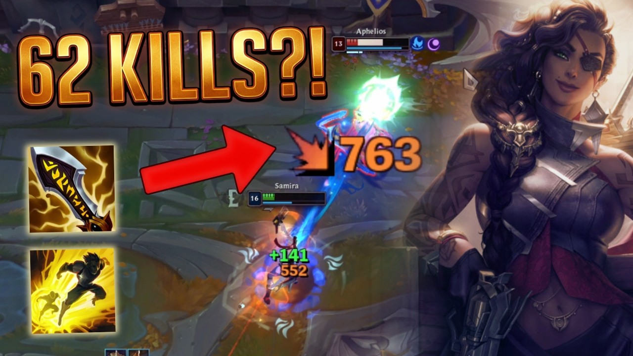 62 KILLS in 2 GAMES?! + PENTAKILL💀 (IE Rush Samira is CRAZY DAMAGE)