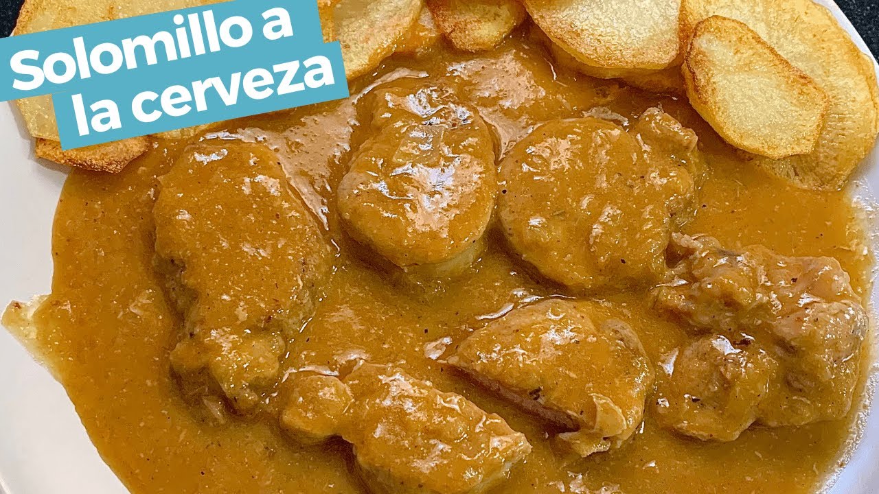 🍺 Receta de SOLOMILLO de CERDO a la CERVEZA: NUNCA lo has comido ASÍ❗😋