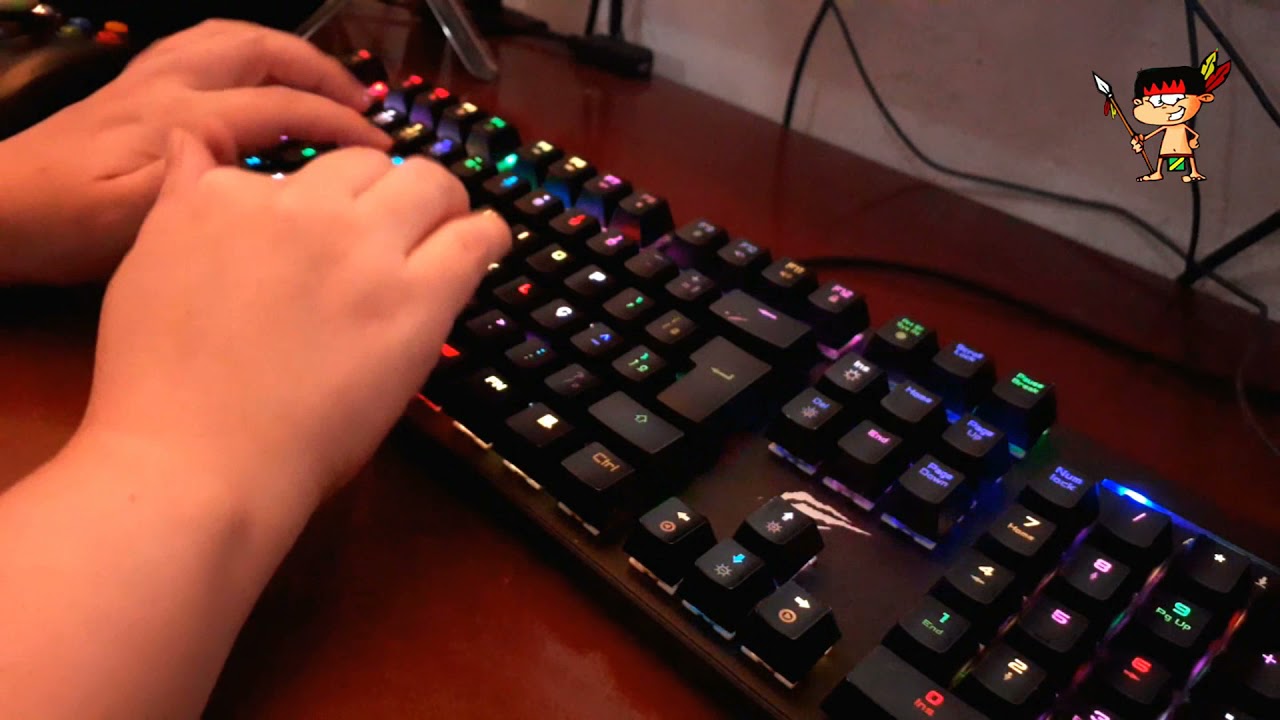 1 hora de um delicioso som de teclado mecânico pra vc dormir e relaxar
