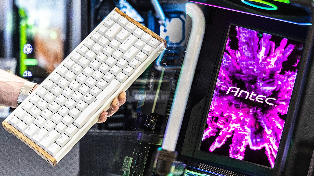 Antec добавляет клавиатуры и экраны! &mdash; Computex 2026
