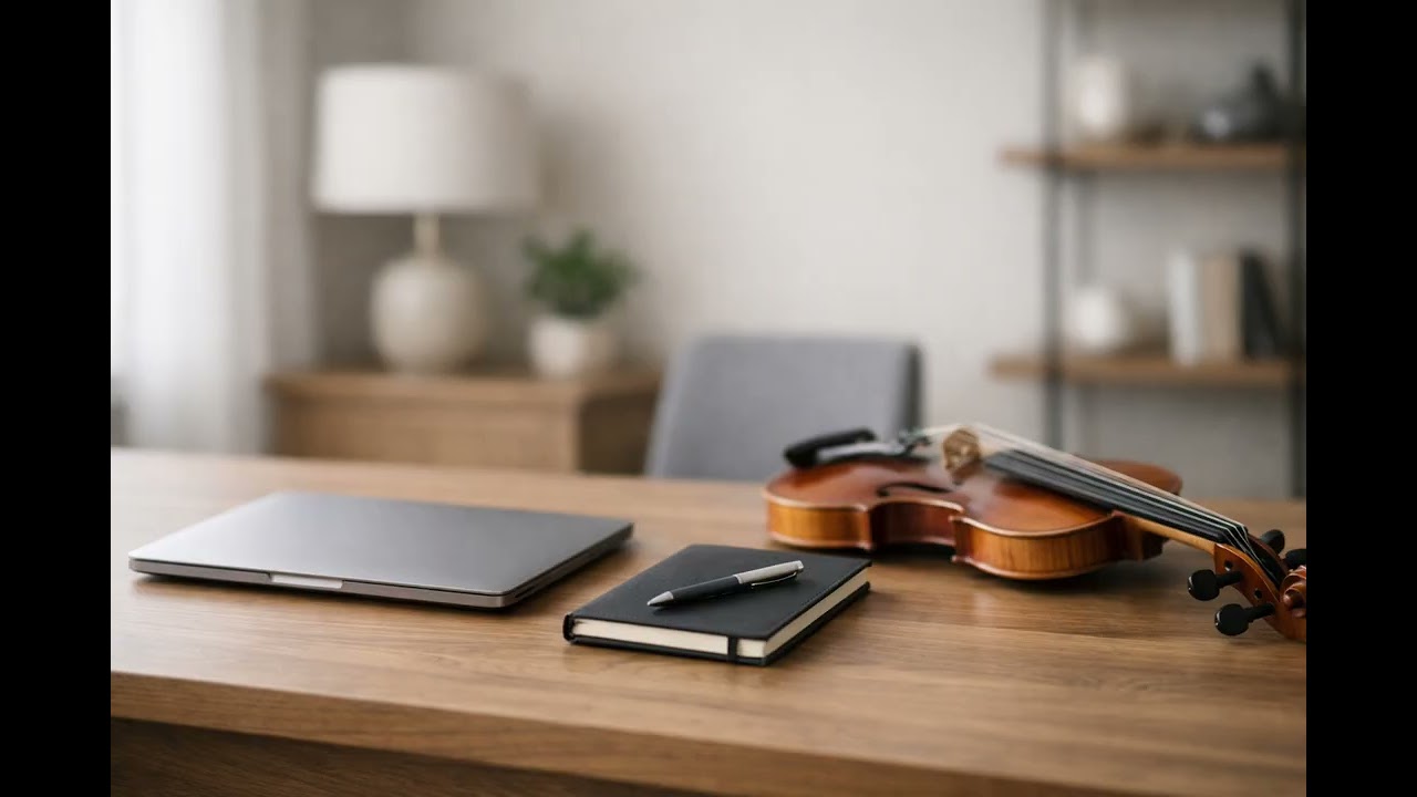 Quiet Violin for Office Work & Remote Focus