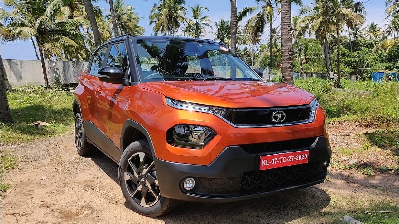 Tata Punch Interior and Exterior and On Road Presence Video | Tropical Mist | Atomic Orange Colour !