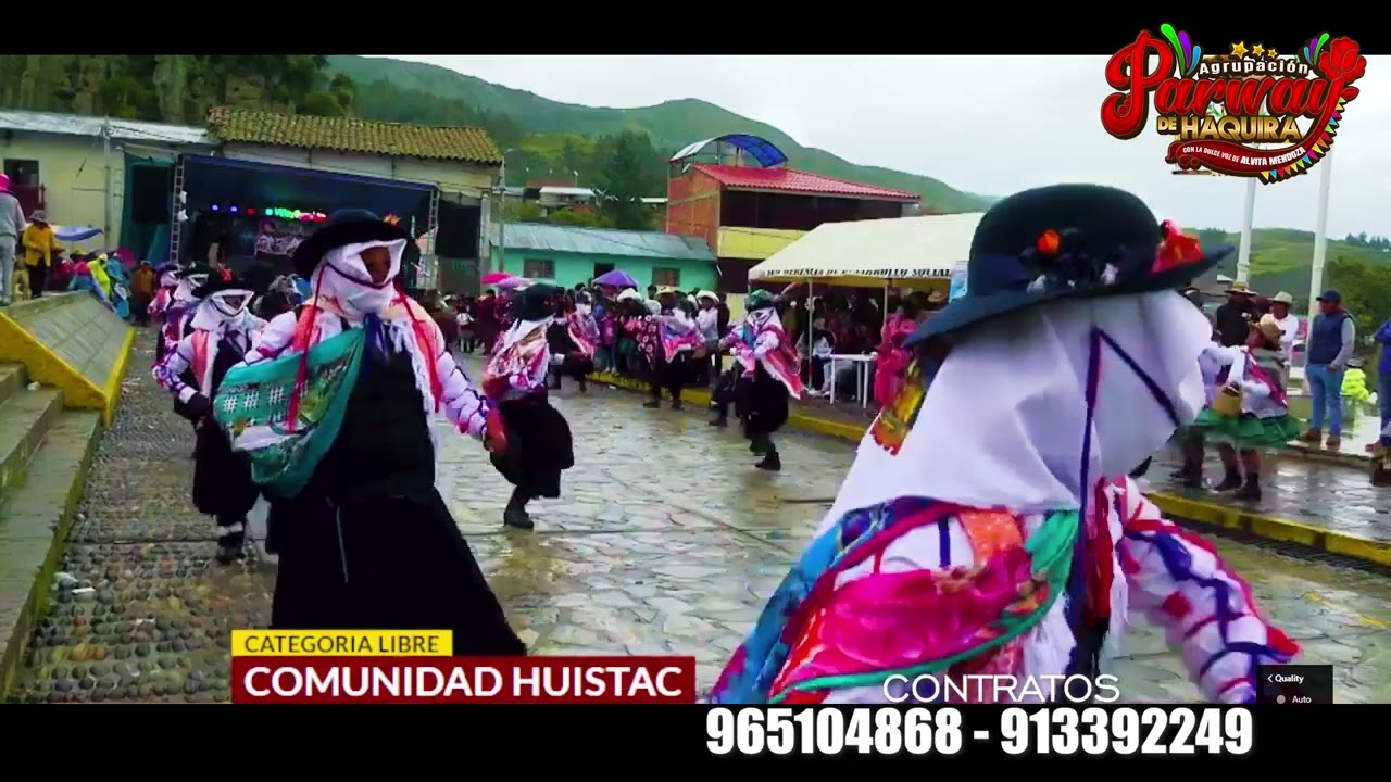 PRIMICIA Waylia Haquireña -AGRUP. PARWAY DE HAQUIRA EN LA VOZ DE ALVITA MENDOZA COMUNIDAD HUISTAC