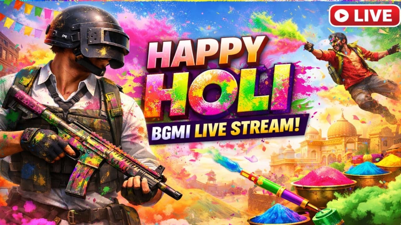 Rang Barse Royale: BGMI Live Stream Lucky Dyno 🔴 BGMI Pro Gameplay ||