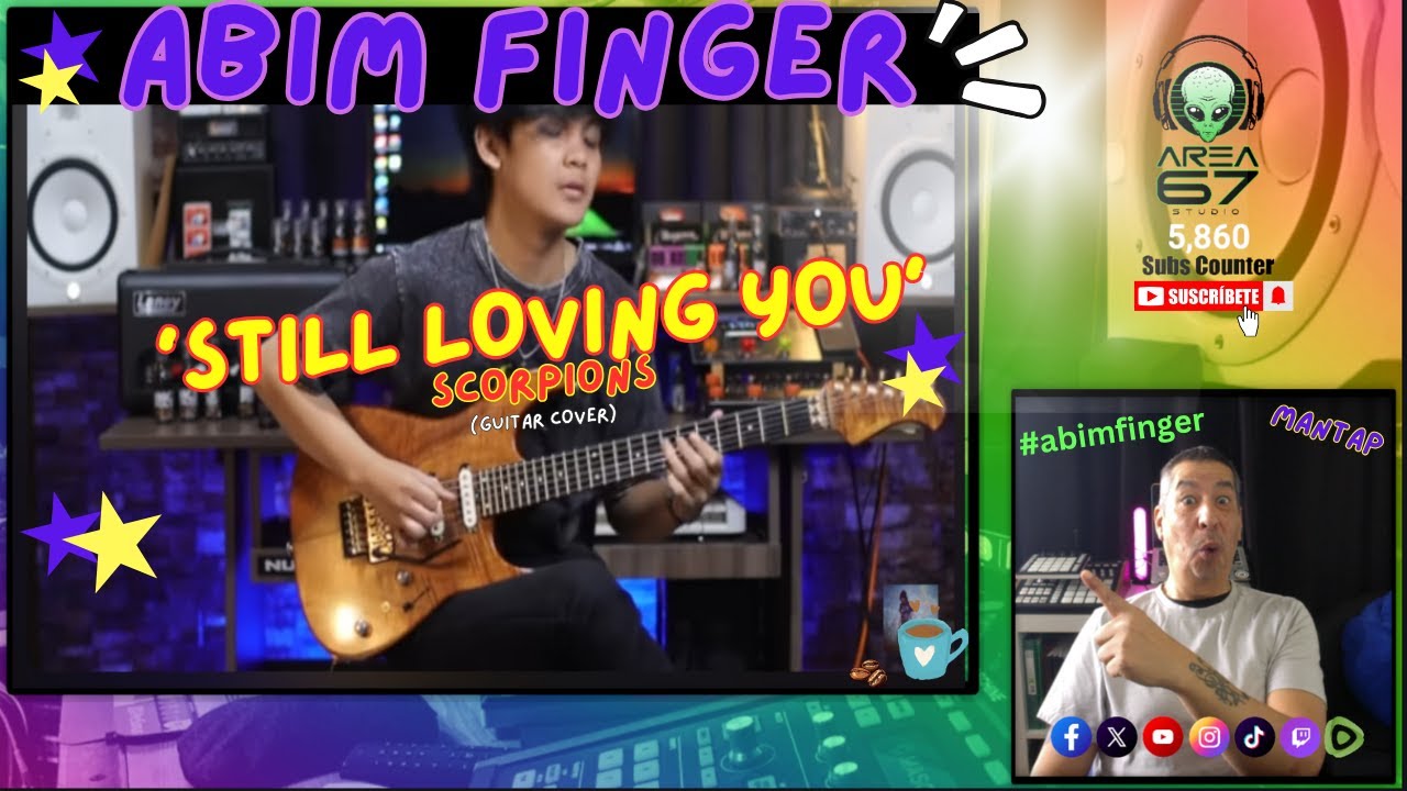 Абим сокрушил кавер на гитару «Still Loving You» | Первая РЕАКЦИЯ!