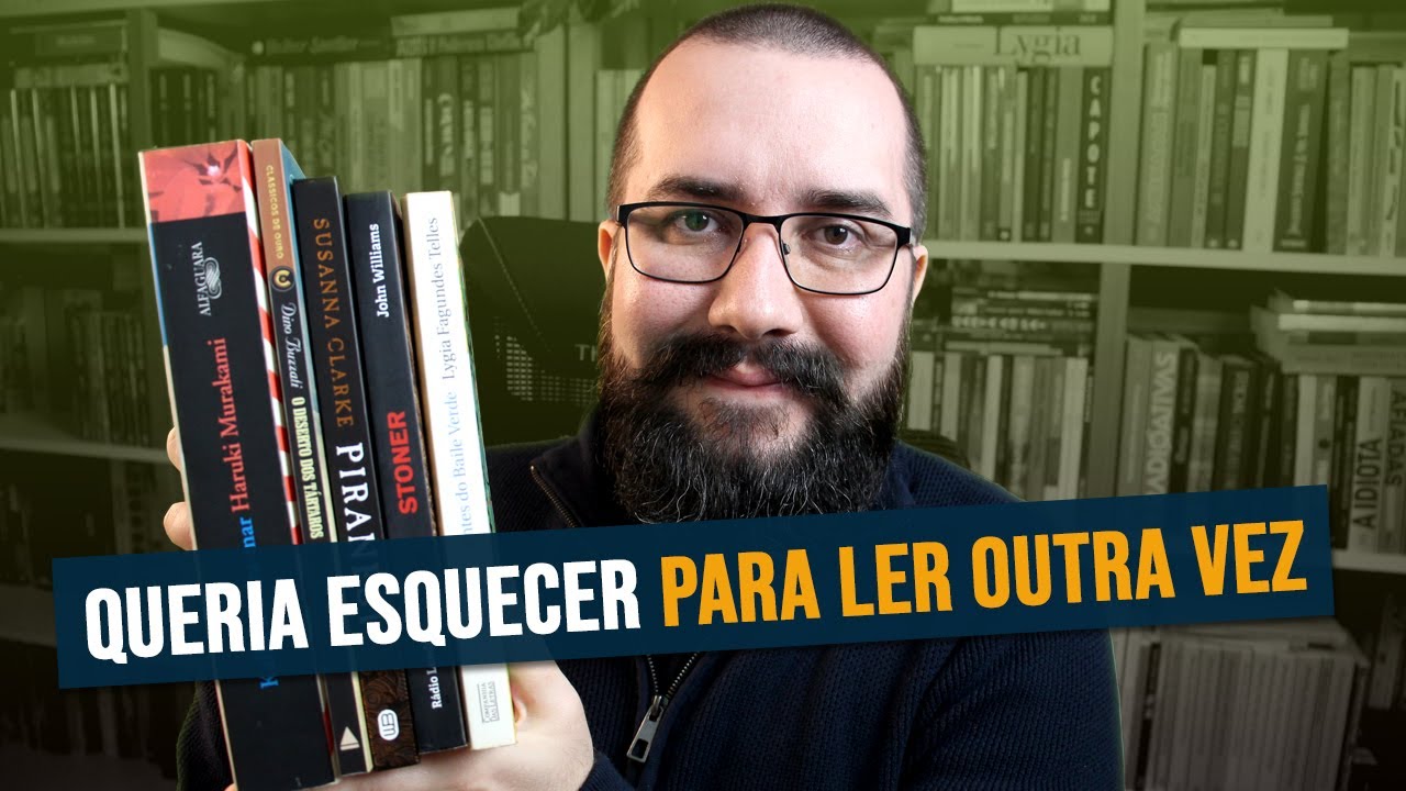 5 LIVROS INESQUECÍVEIS que eu gostaria de ler como se fosse a primeira vez